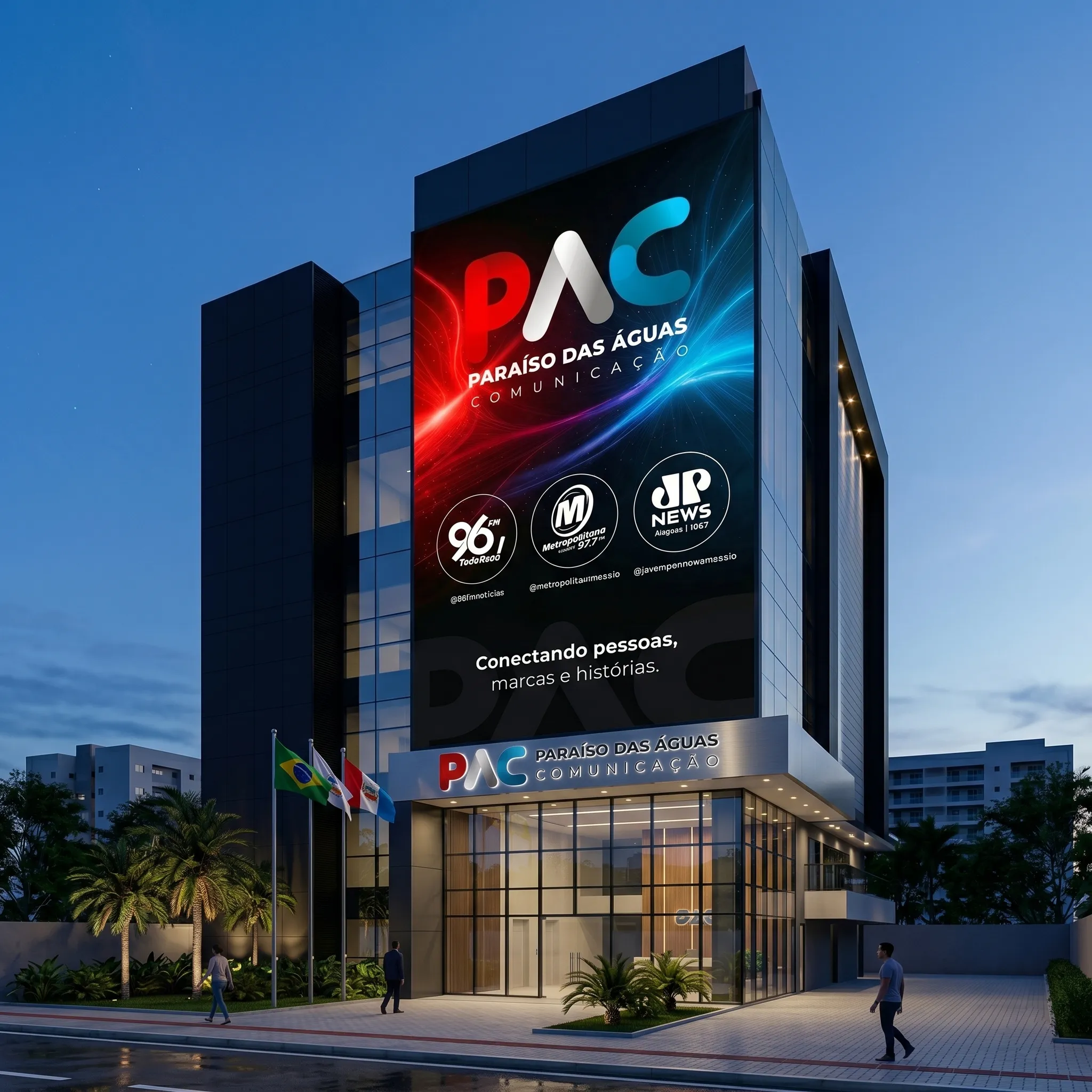 Sede do PAC - Sistema Paraíso das Águas de Comunicação